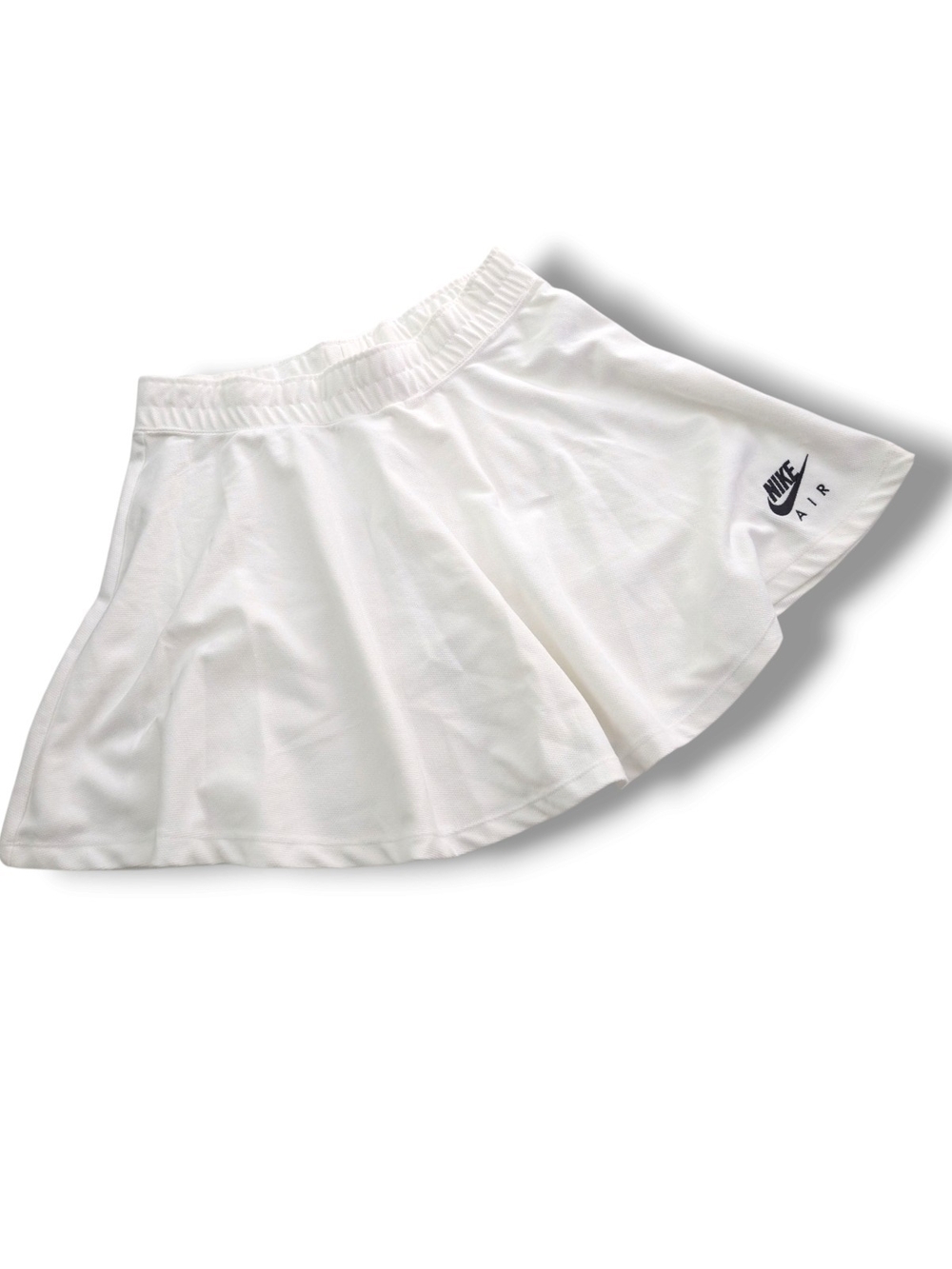 NWOT Nike White Women's Air Pique Skirt, Size Large
